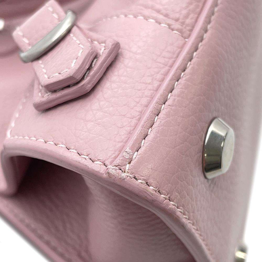 Balenciaga Neo City Leather Handbag Shoulder Bag - Picture 11 of 12